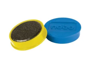Pack 10 Imanes Nobo Redondos 38Mm Colores Surtidos 1915318