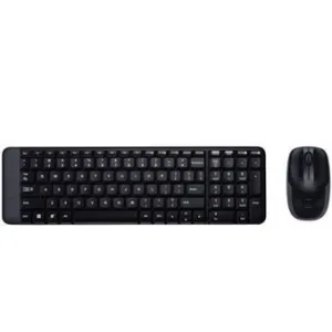 KIT TECLADO + RATON INALAMBRICO LOGITECH MK220 NEGRO