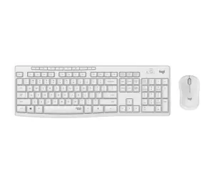 KIT TECLADO + RATON INALAMBRICO LOGITECH MK295 BLANCO