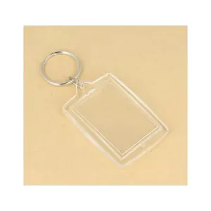 Pack 4 Llaveros Portafoto Acrilico Artemio 14020055