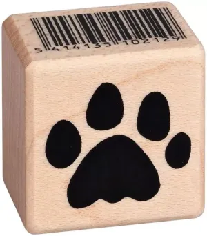 Sello de Madera Huella de Gato Artemio Artha538