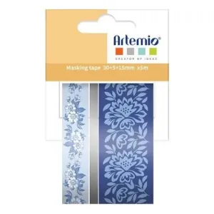 Pack 3 Rollos Washi Tape Artemio Bleu 11040333