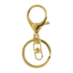 Pack 4 Llaveros Dorados con Mosquetón Artemio 14020260