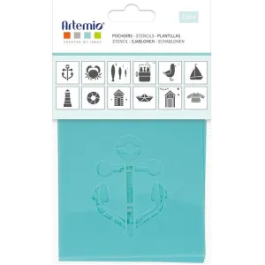 Pack 12 Plantillas de Stencil Marée Haute Artemio 15093044