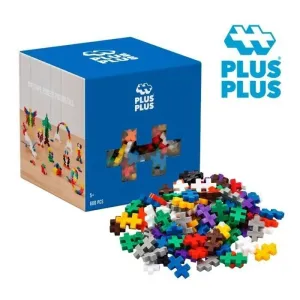 Cubo Construccion Plus Plus Basic Mix 600 Piezas