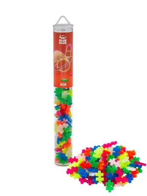 Puzzle Plus Plus 100 Piezas Tubo Neon Color Mix 4024