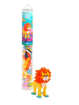 Puzzle Plus Plus 100 Piezas Tubo Lion 4324