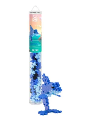 Puzzle Plus Plus 100 Piezas Tubo Dolphin 4325