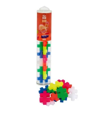 Puzzle Plus Plus 15 Piezas Tubo Big Neon Color Mix 3286