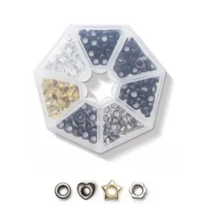 Caja de Ojales con Formas Metalicos We R Memory Keepers 660385
