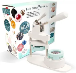 Kit Todo en Uno Button Press Starter We R Memory Keepers 104 Piezas 661104