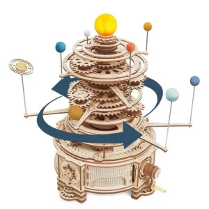 SOLAR SYSTEM MECHANICAL ORRERY ROKR ST001