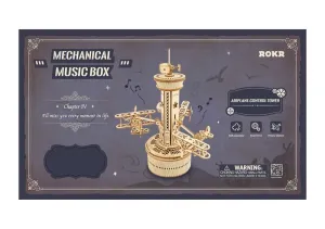 AIRPLANE CONTROL TOWER CAJA DE MUSICA ROKR AMK41