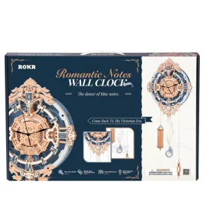Romantic Note Wall Clock Reloj Pared Lc701