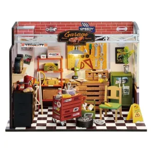 Garage Workshop Casa en Miniatura Rolife Dg165