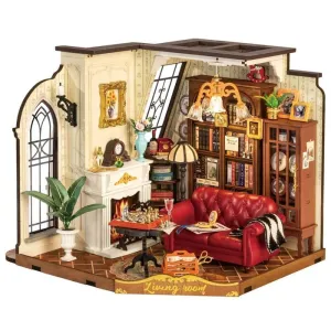 Catherines Living Room Casa en Miniatura Rolife Dg175