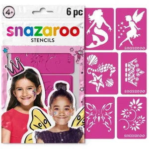 Pack 6 Plantillas Snazaroo Girl/Fantasia 1198014