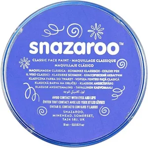 Maquillaje Snazaroo Pastilla Classic Azul Cielo 18Ml