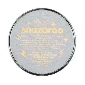 Maquillaje Snazaroo Pastilla Metalico Plata 18Ml