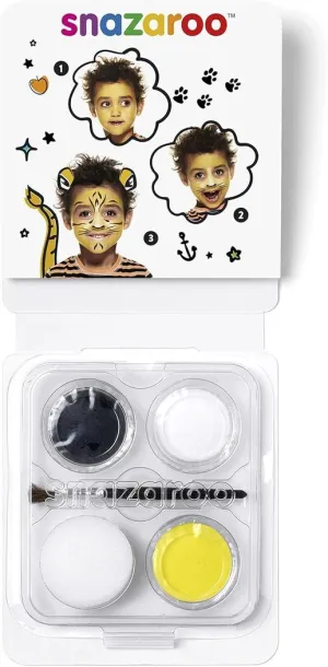 Pack Maquillaje Snazaroo 3 Pastillas + Esponja + Pincel 1172081