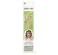 Pack 3 Pinceles Maquillaje Snazaroo 1192505 Verde