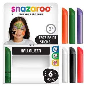 Pack Maquillaje Snazaroo 1160603 6 Barritas Halloween