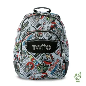 Mochila Totto Rayol Ramen 2 Compartimentos Ma04Eco002 2526N 0G8