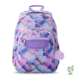 Mochila Junior Totto Acuareles Kory Adaptable Ma04Eco021 2526N 4Mm