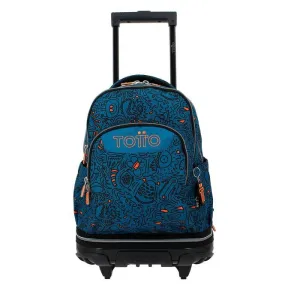 Mochila Junior con Carro Desmontable Totto Trolley Grafer Ma03Eco014 25260 5L4