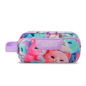 Portatodo Totto Agapec Mewsy 3D 3 Compartimentos Ac52Eco009 252Dz 0S6