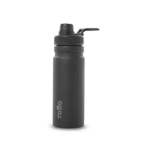 Botella Termica Acero Inoxidable Totto Jettes 550Ml Negro Ac63Ejt010 2610Z N01