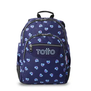 Mochila Junior Totto Rayol Nacary 2 Compartimentos Ma04Eco002 2611N 4Fe