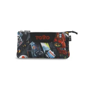 Portatodo Totto Tablero Rally Red 3 Compartimentos Ac52Eco012 2616Z 0Rn