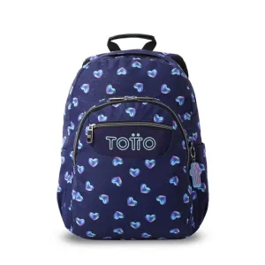 Mochila Junior Totto Acuareles Nacary Adaptable Ma04Eco021 2611N 4Fe