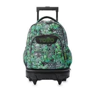 Mochila Junior con Carro Desmontable Totto Trolley Ma03Eco014 26160 4Gf Crew