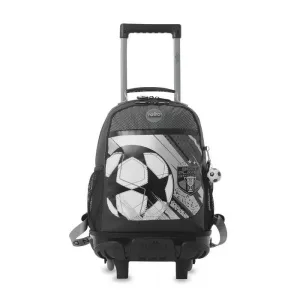Mochila Junior con Carro Totto Champions Negro Mj03Chp005 2616 1G8M