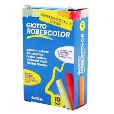 PAQUETE 10 TIZAS DE COLORES ROBERCOLOR GIOTTO F538900