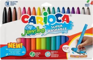Pack 18 Rotuladores Carioca Jumbo Maxi 40566