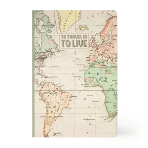 Libreta Legami Tapa Blanda A5 80 Hojas 100Gr 1 Raya Travel A5Not0013