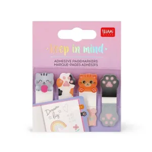 Pack Marcapaginas Legami Adhesivas Kitty Skn0002