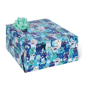 Hoja Papel Regalo Legami 70X200Cm Monster Wrap0040
