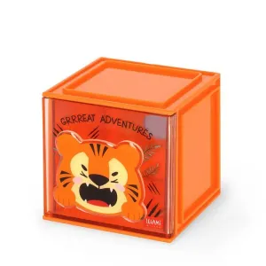 Organizador Escritorio Legami Encajable Tigre Sbx0004