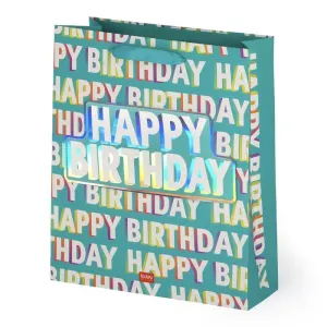Bolsa Regalo Legami 32X26Cm Happy Birthday Gb0648