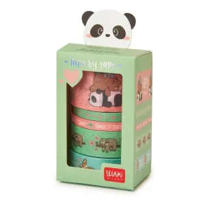 Pack 5 Rollos Washi Tape Legami Animals Tap0007