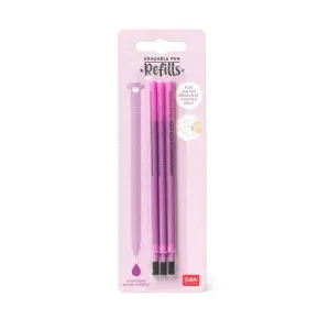 Pack 3 Recambios Legami Tinta Gel 0. 7Mm Borrable Violeta Refep0009