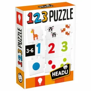 Puzzle Headu 27 Piezas 1 2 3 Puzzle