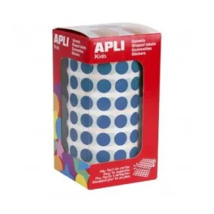 ROLLO GOMETS APLI CIRCULO AZUL Ø10,5MM 04852