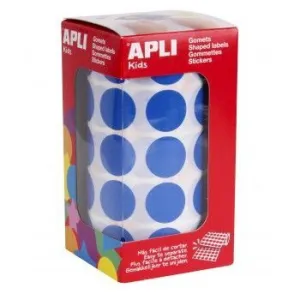 ROLLO GOMETS APLI CIRCULO AZUL Ø20MM 04860