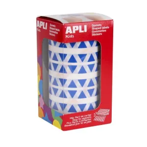 ROLLO GOMETS APLI TRIANGULO AZUL Ø10,5MM 04864