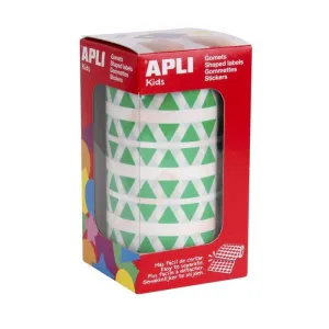 ROLLO GOMETS APLI TRIANGULO VERDE Ø10,5MM 04866
